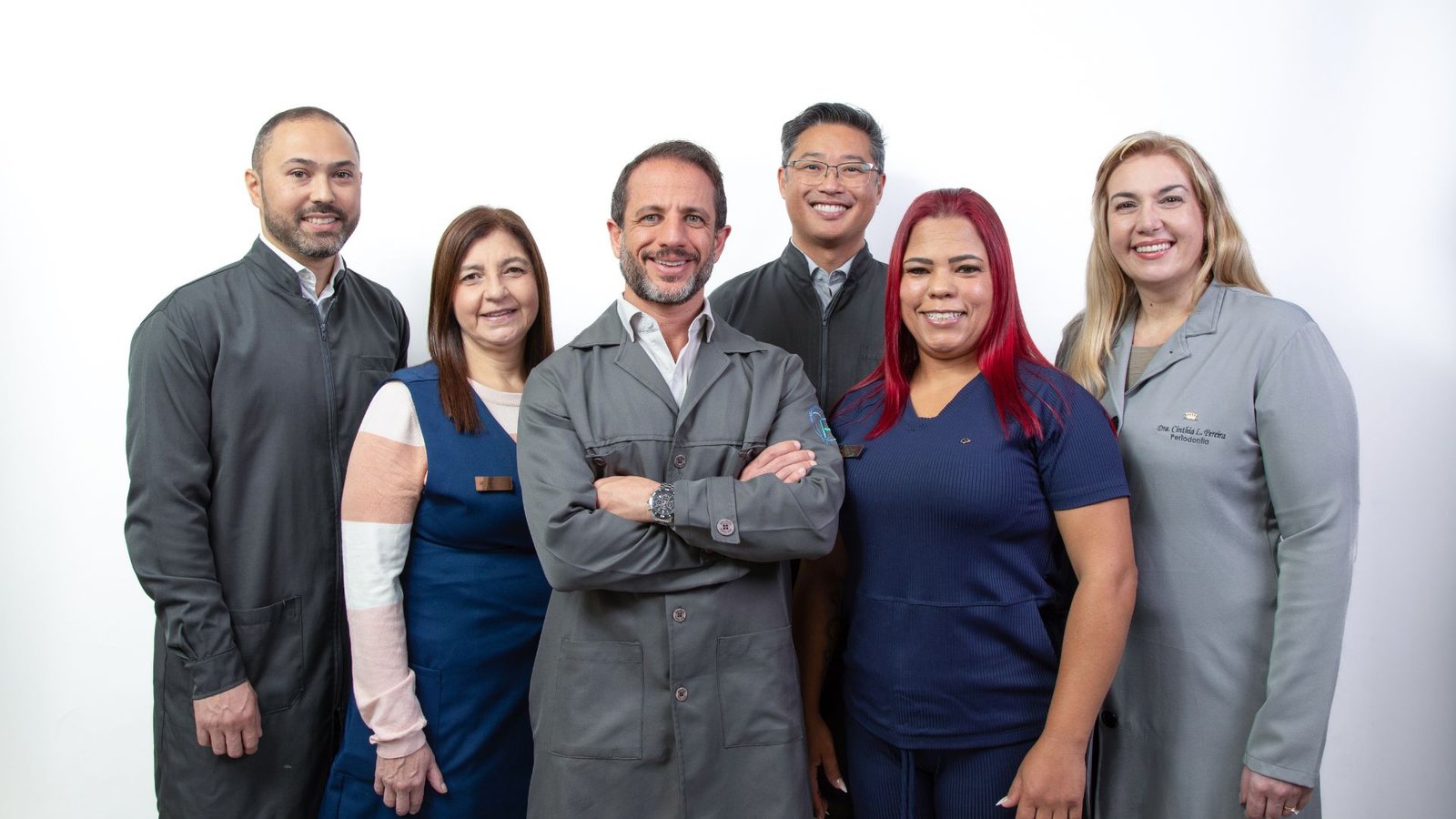 Início Equipe da clínica odontológica H Paraventi na Mooca